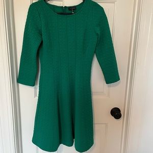 Long Sleeve Jacquard Dress